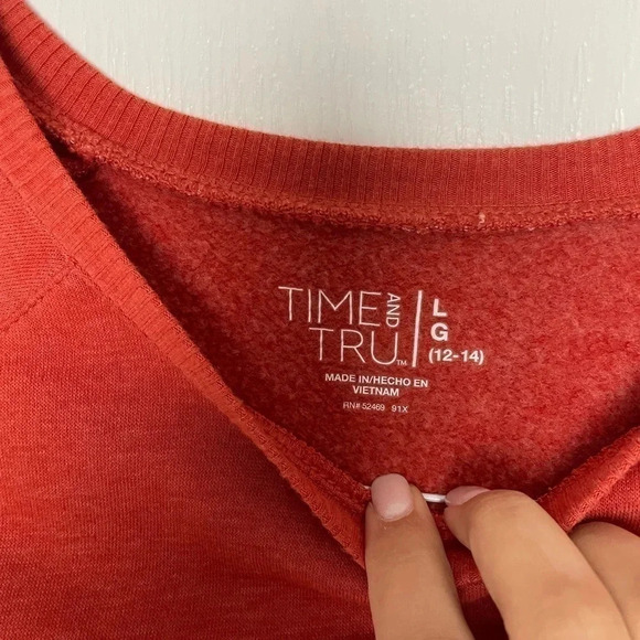 COPY - Women's Walmart Sweatshirt Sz. L - Picture 3 of 3